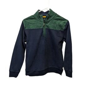 #14 Kids Chaps long-sleeve bi-color zippered shirt NWT